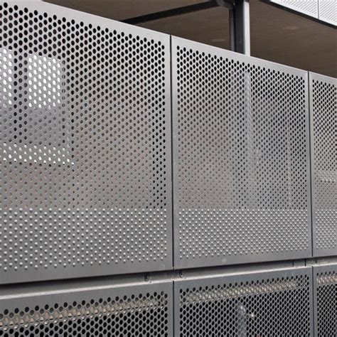 perforated metal sheet gate